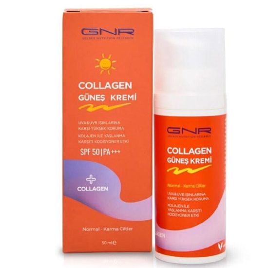  Gnr Collagen Güneş Kremi SPF50+ Pa+++ 50 ml - 1