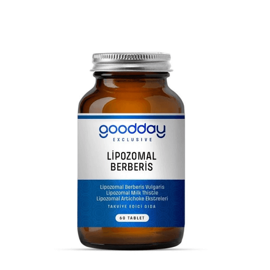 Goodday Lipozomal Berberis 60 tablet takviye, Berberis vulgaris, Milk Thistle devedikeni ve Artichoke enginar ekstresi- 1