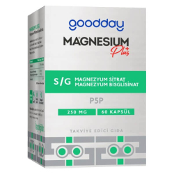 Goodday Magnesium Plus SG Sitrat Bisglisinat 60 Kapsül - Goodday 