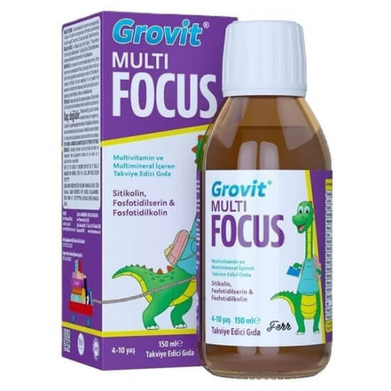  Grovit Multi Focus Şurup 150 ml - 1