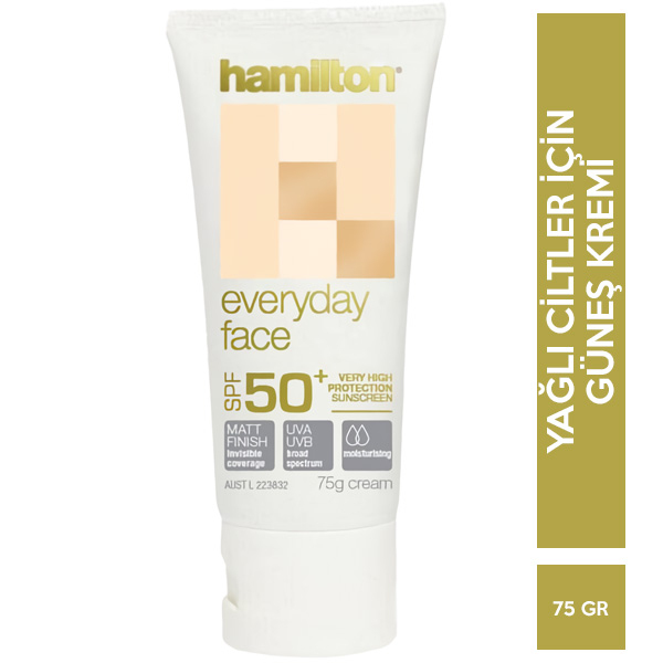 Hamilton Everyday Face SPF 50 75 gr Güneş Kremi