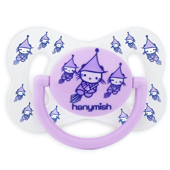 Hanymish Cute Damaklı Emzik No2 - Mor - 1