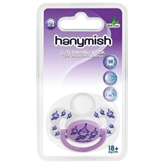 Hanymish Cute Damaklı Emzik No3 - 1