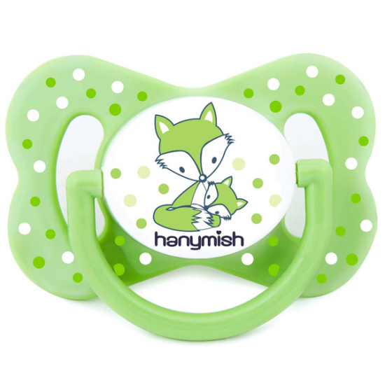Hanymish Happy Damaklı Emzik No1 Yeşil - 1