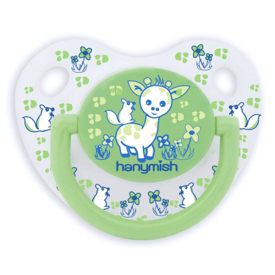 Hanymish Mini Damaklı Emzik No3 Yeşil - 1