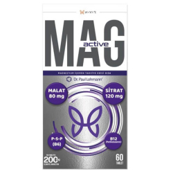 Haver Mag Active Malat Sitrat P5P B12 30 Tablet - Haver Farma