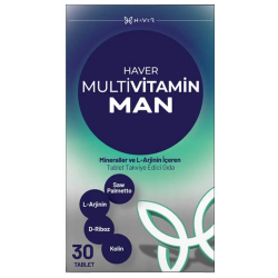 Haver Multivitamin Men 30 Tablet - Haver Farma