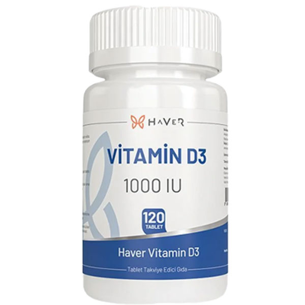 Haver Vitamin D3 120 Tablet
