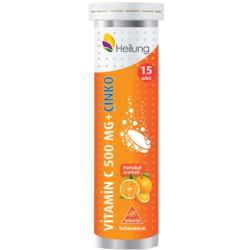 Apexis - Heilung Vitamin C + Çinko 15 Tablet Apexis - Heilung Vitamin C + Çinko 15 Tablet
