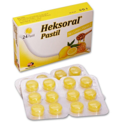 Heksoral Pastil Bal Limon Vitamin C 24 Adet - Mega Farma