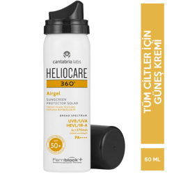 Heliocare - Heliocare 360 Airgel Spf 50 60 ML Güneş Koruyucu Jel Heliocare - Heliocare 360 Airgel Spf 50 60 ML Güneş Koruyucu Jel