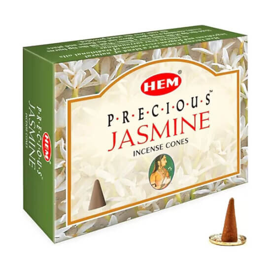  Hem Tütsü Değerli Mistik Kokulu Jasmine 10 Konik Tütsü - 1