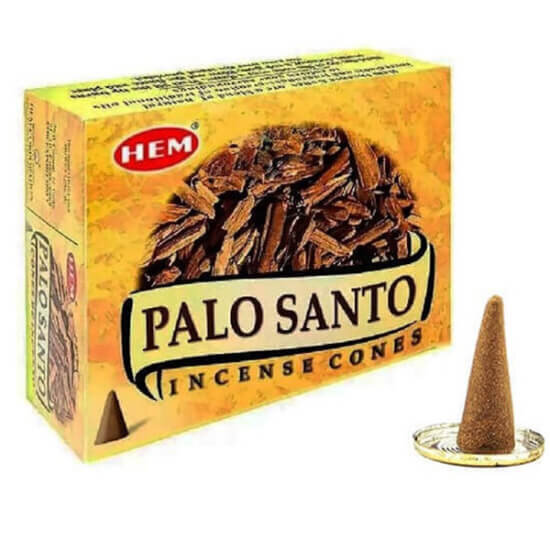  Hem Tütsü Değerli Mistik Kokulu Palo Santo 10 Konik Tütsü - 1