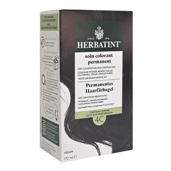  Herbatint Saç Boyası 4C Chatain Cendre 170 ml - 1