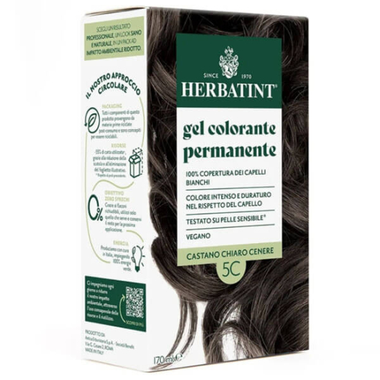  Herbatint Saç Boyası 5C Light Ash Chestnut 170 ml - 1