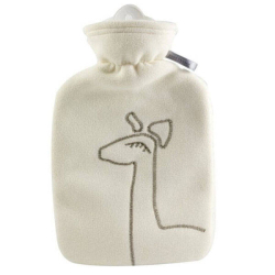 Hugo Frosh Zürafa Desenli Sıcak Su Torbası Krem 5802 - Thumbnail