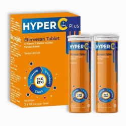 Hyper C Plus 3 lü Etki 20 Efervesan Tablet - Hyper