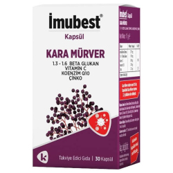 İmubest Kara Mürver 30 Kapsül - İmubest