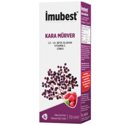 Koç İlaç - İmubest Kara Mürver Şurup 150 ml Koç İlaç - İmubest Kara Mürver Şurup 150 ml