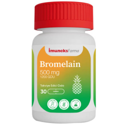 İmuneks Bromelain 500 mg 30 Kapsül - İmuneks Farma 