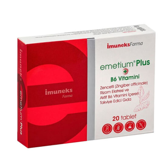  İmuneks Farma Emetium Plus 20 Tablet - 1
