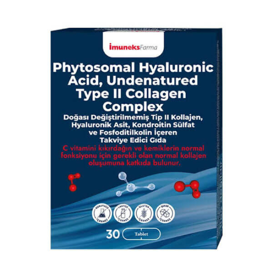  Imuneks Farma Phytosomal Hyaluronic Acid Tip 2 Collagen Complex 30 Tablet - 1