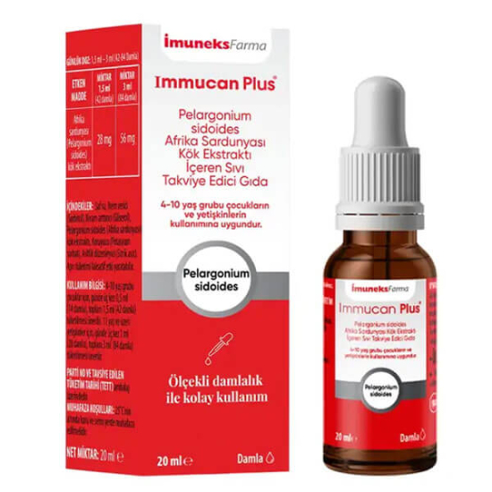  Imuneks Immucan Plus Afrika Sardunyası Damla 20 ml - 1