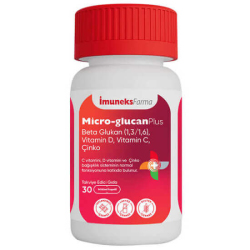 İmuneks Micro Glucan Plus 30 Kapsül
