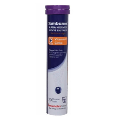 Imuneks Sambunex 20 Efervesan Tablet - İmuneks Farma 