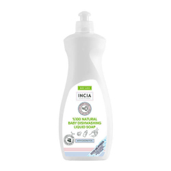 Incia Bebek Bulaşık Sabunu Bitkisel Emzik ve Biberon Temizleyici 500 ml - Incia