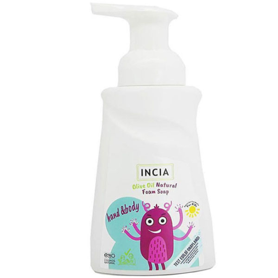 Incia Çocuklar İçin Zeytinyağlı Doğal Köpük Sabun 200 ML - 1