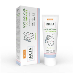 Incia Doğal Diş Macunu Bebek ve Çocuk Karışık Meyve Aromalı Florürsüz 50 ml - Incia