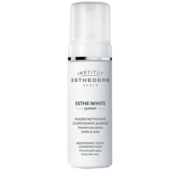 Institut Esthederm Esthe White Temizleme Köpüğü 150 ml leke karşıtı yüz boyun temizleyici köpük günde 2 kez- 1