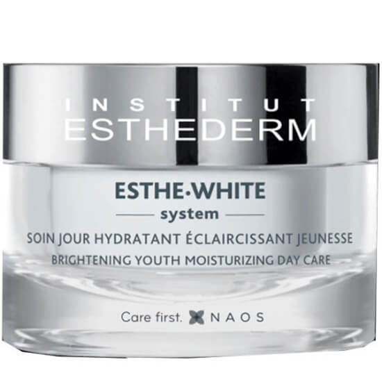 Institut Esthederm Esthe White leke karşıtı gündüz kremi 50 ml inci tozu içerikli nemlendirici cilt tonu eşitleyici- 1