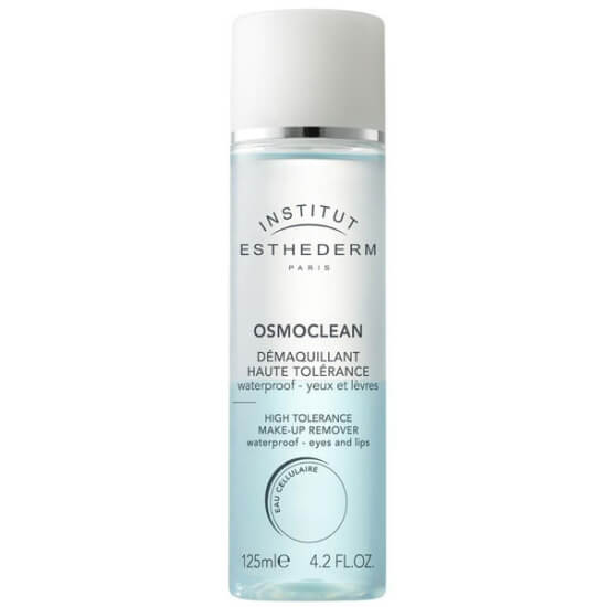 Institut Esthederm Osmoclean High Tolerance göz ve dudak makyaj temizleyici 125 ml çift fazlı parfümsüz suya dayanıklı- 1
