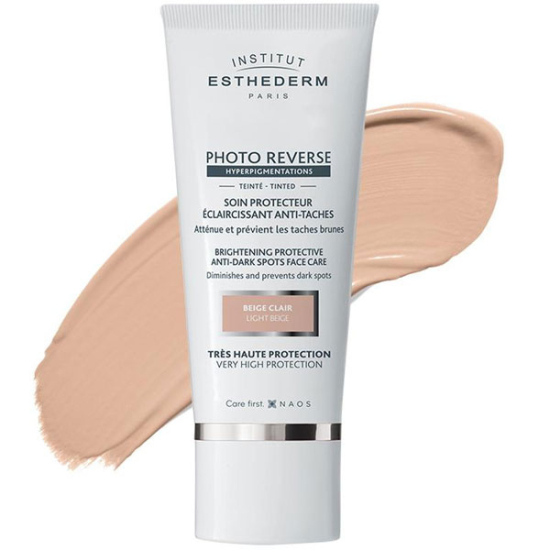 Institut Esthederm Photo Reverse Ti̇nted Li̇ght Bei̇ge 50 ML Renkli Güneş Kremi - 2