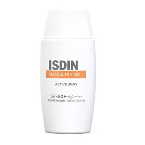  Isdin Fotoultra 100 Active Unify Depigmenting SPF50 50 ml - 1