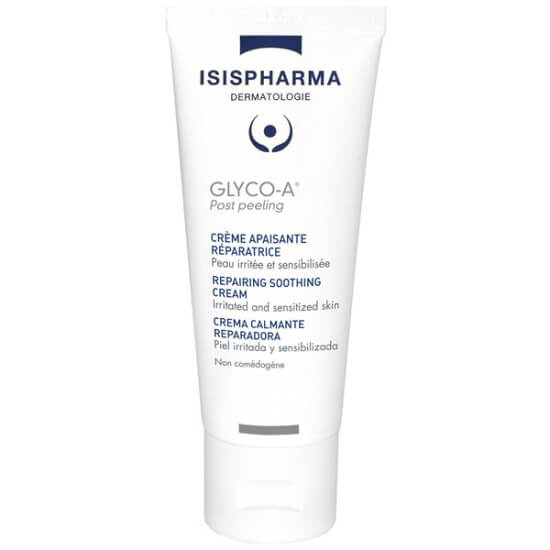 Isispharma Glyco-A Post Peeling yatıştırıcı onarıcı nemlendirici krem 40 ml glikolik asit shea yağı pamuk tohumu yağı- 1