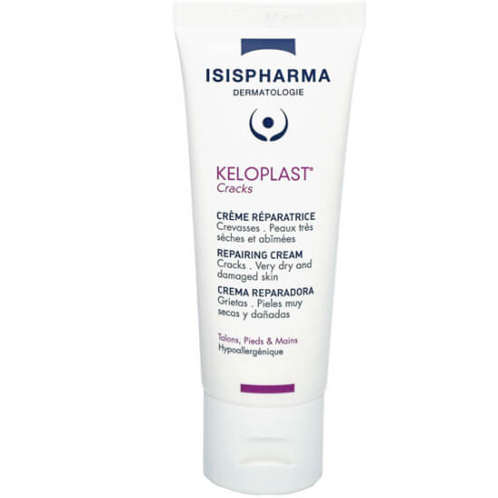 Isispharma Keloplast Cracks Repairing Cream 40 ml el ayak topuk çatlak onarıcı nemlendirici yağsız krem- 1