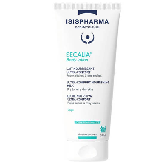 Isispharma Secalia vücut losyonu 200 ml kuru ve çok kuru ciltler için nem destekli yoğun etkili bakım- 1