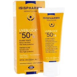 Isispharma Uveblock Dry Touch Spf 50 40 ML Light Tinted - Isıspharma