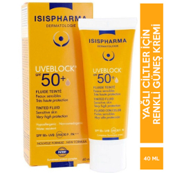 Isıspharma - Isispharma Uveblock Dry Touch Spf 50 40 ML Medium Tinted Isıspharma - Isispharma Uveblock Dry Touch Spf 50 40 ML Medium Tinted