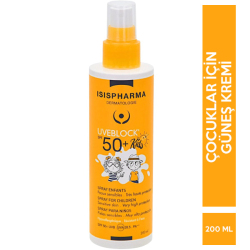 Isıspharma - Isispharma Uveblock Spf 50 Spray For Children 200 ML Isıspharma - Isispharma Uveblock Spf 50 Spray For Children 200 ML