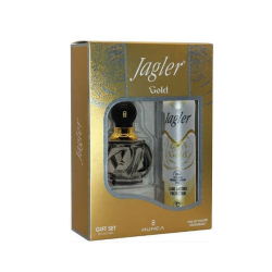 Jagler For Women Gift Set Gold Deodorant 60 ml + 150 ml - Jagler