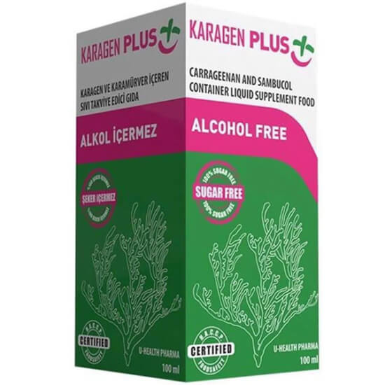 Karagen Plus Şurup 100 ml bitkisel şurup karagen 630 mg meyan kökü 390 mg hatmi tarçın kekik ebegümeci- 1