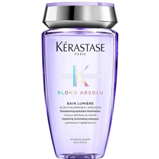 Kerastase Blond Absolu Bain Lumiere Şampuan 250 ml işlem görmüş sarı saçlar için hyaluronik asit ve Edelweiss- 1