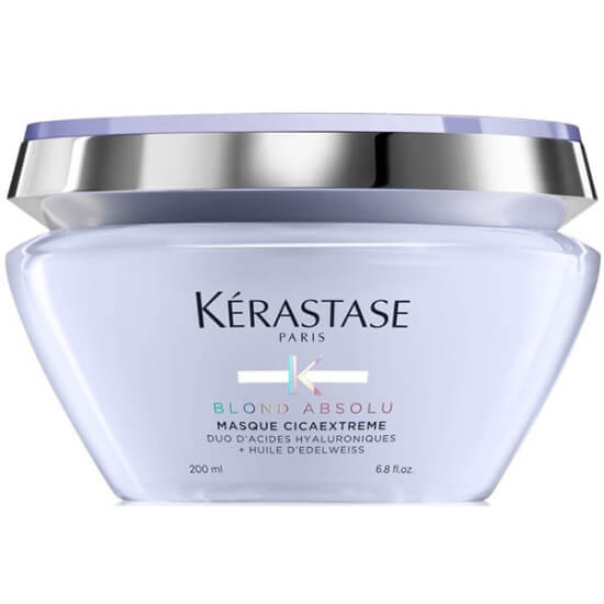 Kerastase Blond Absolu Masque Cicaextreme 200 ml saç maskesi, sarı saçlar için nemlendirici onarıcı jel krem- 1