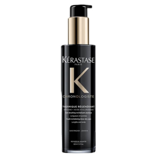 Kerastase Chronologiste Thermique Krem 150 ml durulanmayan ısı koruyucu saç kremi saçı yatıştırır kütikülleri onarır 230°C koruma- 1