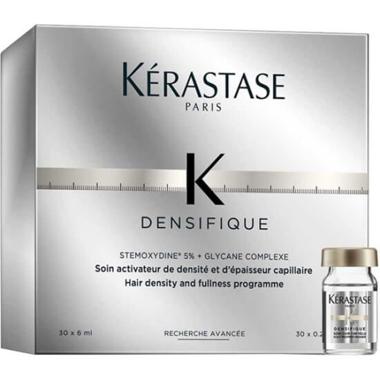 Kerastase Densifique Serum 30x6 ml yoğunlaştırıcı saç serumu, Stemoksidin ve Vitamin B3 B5 B6 içeren ampuller- 1