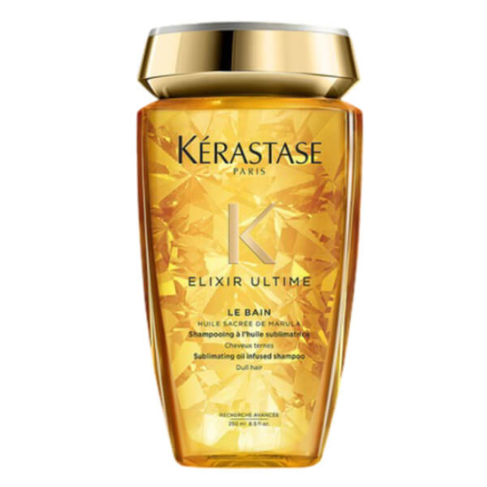 Kerastase Elixir Ultime Şampuan 250 ml marula ve kamelya yağı C D vitamini Omega 9 ile arındırıcı besleyici parlaklık- 1